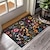levne Doormaty-malé květiny rohožka podlahové rohože omyvatelné koberečky kuchyňská rohož protiskluzový koberec odolný proti oleji vnitřní venkovní rohož ložnice dekorace koupelnová rohož vstupní koberec