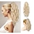 cheap Ponytails-Ponytail Extension Claw Clip Ponytail Extension, Wavy Curly Claw Clip in Ponytail Hair Natural Fake Ponytail Synthetic Hairpiece for Women