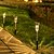 cheap Outdoor Wall Lights-12pcs Solar LED Garden Light Outdoor Waterproof LED Stainless Steel Lawn Lamp Villa Backyard Park Walkway Landscape Decor Light