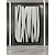 levne Abstraktní malby-ručně vyráběné plátno olejomalba abstraktní ruční barva černá a bílá textura obrazy výzdoba obývacího pokoje velké domácí nástěnné obrazy (bez rámu)