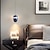 billiga Hängande-led taklampa，ölampa, metall internetkändisatmosfär lämplig för sovrum, säng och bardisk，automatiskt lyft，neutralt ljus 110-120v 220-240v