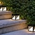 abordables Eclairage Extérieurs Muraux-Colonne solaire lampe frontale extérieure étanche cour lumière villa jardin porche étape clôture pelouse éclairage décoration