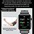 abordables Relojes inteligentes-696 TK63 Reloj inteligente 1.91 pulgada Smartwatch Reloj elegante Bluetooth ECG + PPG Monitoreo de temperatura Podómetro Compatible con Android iOS Hombre Llamadas con Manos Libres Recordatorio de