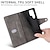 cheap Samsung Cases-Phone Case For Samsung Galaxy S24 S23 S22 S21 Ultra Plus A54 A34 A14 Note 20 10 S25 Ultra Wallet Case Zipper with Wrist Strap Kickstand Retro TPU PU Leather
