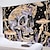 levne Trippy Tapiserries-lebky houba závěsná tapisérie nástěnné umění velká tapisérie nástěnná malba výzdoba fotografie pozadí přikrývka opona domácí ložnice dekorace obývacího pokoje