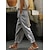 cheap Women&#039;s Pants-Women&#039;s Pants Trousers Linen Cotton Blend Side Pockets Ankle-Length White Spring &amp; Summer