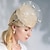 Недорогие Шляпы для вечеринки-повязки на голову шляпы головные уборы синамай шляпа-блюдце цилиндр вуаль шляпа свадьба чаепитие элегантная свадьба с плетением тюль головной убор головные уборы
