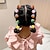 preiswerte Kinderkopfbedeckungen-kinderkleidung Mädchen Blumen Haarzubehör Zufälliges 50-teiliges Set / Zufälliges 80-teiliges Set / Zufälliges 100-teiliges Set