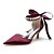 preiswerte Hochzeitsschuhe-Damen Hochzeit Schuhe Pumpen Geschenke zum Valentinstag Weiße Schuhe Hochzeit Party Valentinstag Hochzeits-Heels Brautschuhe Brautjungfernschuhe Strass Band-Bindung Niedriger Absatz Spitze Zehe