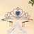 cheap Hair Styling Accessories-Bride Crown Headgear Ball Party Hair Hoop Wedding Dress Light Luxury Alloy Water Diamond Anti slip Comb Hoop