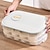 cheap Kitchen Storage-1-Tier Antibacterial Food-Grade Storage Container: Ideal for Home and Commercial Use, Perfect for Organizing and Storing Dumplings, Bread, Meat, and Fruits in the Kitchen, a Must-have Kitchen Organizer and Accessory