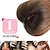 billiga Lugg-kort hår topper 12 tum lager hår toppers med gardin lugg för kvinnor med tunt hår eller håravfall syntetiska wiglets hårstycken för kvinnor