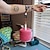 billige Antistress-leketøy-2 stk bærbar håndleddsgarnholder reisehåndledd hengende garndispenser gave til hekler