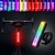 economico Luci e riflettori per bici da esterno-fanale posteriore per bici, 7 colori 14 modalità rosso rgb arcobaleno ultra luminoso led avvertimento luce per bicicletta, luce posteriore per bici usb-c ricaricabile luce per scooter ipx6