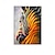 お買い得  動物画-手作り油絵キャンバス壁アート装飾現代動物シマウマ家の装飾用ロールフレームレス未延伸絵画