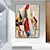 abordables Peintures Abstraites-coloré toile art peinture peint à la main moderne abstrait art acrylique peinture peint à la main mur art abstrait pattle couteau peinture surdimensionné mur art toile grand mur art peintures