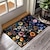preiswerte Fußmatten-Fußmatte mit kleinen Blumen, waschbare Teppiche, Küchenmatte, rutschfester, ölbeständiger Teppich, Innen- und Außenmatte, Schlafzimmer-Dekoration, Badezimmermatte, Eingangsteppich