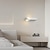 billiga LED-väggbelysning-vägglampa inomhus sovrum arbetsrum modern trådlös laddning akryl metall varmljus 1-ljus 28cm 110-120v 220-240v