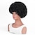 preiswerte Kostümperücke-Kurze 70er-Jahre-Afro-Perücken für schwarze Frauen, große synthetische schwarze kurze Afro-Perücke, 70er-Jahre, 20,3 cm, 60er-Jahre-Afro-Perücke für Frauen, federnde und weiche, natürlich aussehende