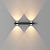 billige LED-væglys-væglampe indendørs metal akryl trådløs opladning soveværelse stue flerhoved varmt lys 25-46cm 110-120v 220-240v