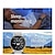 abordables Montres connectées-696 SK32 Montre intelligente 1.58 pouce Smartwatch Montre Connectée Bluetooth Podomètre Rappel d&#039;Appel Moniteur de Sommeil Compatible avec Android iOS Hommes Mode Mains-Libres Rappel de Message IP 67