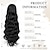 Недорогие Конские хвостики-Наращивание конского хвоста, черный шнурок, наращивание конского хвоста для женщин, длинное волнистое наращивание хвоста, синтетический зажим в конском хвосте, наращивание волос для женщин и девочек