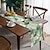 cheap Table Runners-Floral Print Country Style Table Runner, Kitchen Dining Table Decor, Print Decor Table Runners for Indoor Outdoor Home Farmhouse Holiday Wedding Birthday Party Decoration