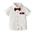preiswerte Sets-2 Stück Baby Jungen T-Shirt &amp; Shorts Outfit Feste Farbe Kurzarm Baumwolle Set Outdoor Modisch Sommer 1-3 Jahre alt Wein