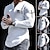 preiswerte Henley-T-Shirt für Herren-Grafik-Drucke Nationalflagge Designer Brautkleider schlicht Komfortabel Herren Heißprägen Henley Shirt Cooles Hemd langarmshirt Strasse Sport Festtage T-Shirt Weiß 1 Weiß Weiß 2 Langarm Henley Hemd