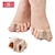 voordelige Woonbenodigdheden-1/2 stks l/s siliconen teenspreider separator bunion hallux valgus corrector duim vinger correctie teen separator siliconen pedicure gereedschap botten orthopedie bunion corrector gel inlegzolen voor