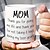 billige Krus og kopper-1 stk morsdagskrus gaver til mamma - gir meg livet morsomt kaffekrus - beste mammagaver fra dattersønn unik morsdags-takkefest gaveide - god bursdagsgave til mor kvinner - morsom nyhet mammakrus