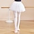 voordelige Kinderdanskleding-Kinderdanskleding Ballet Rokken Pure Kleur Gesplitst Tule Voor meisjes Prestatie Opleiding Hoog Teryleen