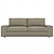 abordables IKEA Cubiertas-Funda sofá 3 plazas kivik fundas acolchadas 100% algodón color liso serie ikea kivik
