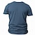 preiswerte Henley-T-Shirt für Herren-Graphic Vertrauen Modisch Designer Herren 3D-Druck T Shirt Täglich Ausgehen T-Shirt Grün Khaki Dunkelblau Kurzarm Ständer Hemd Sommer Bekleidung S M L XL XXL XXXL