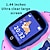 זול שעונים חכמים-696 D006 שעון חכם 1.44 אִינְטשׁ שעון חכם לילדים 2G מד צעדים מזכיר שיחות מותאם ל אנדרואיד iOS ילדים שיחות ללא מגע יד מצלמה מזכיר הודעות IP 67 נרתיק שעון 44 מ&quot;מ