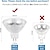 billige Halogenpærer-mr16 halogenpære 12v 50w 600lm varm hvid 3000k gu5.3 halogenlampe til skinnebelysning indbygningsbelysning 6stk