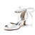 abordables Chaussures de mariée-Femme Chaussures de mariage Sandales Cadeaux de Saint-Valentin Chaussures blanches Mariage Soirée du quotidien Sandales de mariage Chaussures de mariée Chaussures de demoiselle d&#039;honneur Strass Ruban