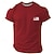 Χαμηλού Κόστους Πατριωτικά 250 T-shirts-4η Ιουλίου 2026 250η Ημέρα Μνημοσύνης Ανδρικό Πατριωτικό Ρετρό Πατριώτης Γραφικό 3D Εκτύπωση Αμερικανική Σημαία Σημαία ΗΠΑ Βετεράνος Crew Neck Κοντομάνικο T-Shirt