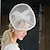 cheap Party Hats-Headbands Hats Headwear Tulle Saucer Hat Top Hat Veil Hat Wedding Tea Party Elegant Wedding With Bowknot Tulle Headpiece Headwear