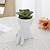 preiswerte Vasen &amp; Korb-Sukkulenten-Puppenpflanzgefäße verleihen Ihrem Schreibtisch mit diesem kreativen Dekorationsstück mit lebensechten Pflanzen einen Hauch von Laune und sorgen für einen einzigartigen und charmanten