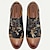 Недорогие Мужские оксфорды-Мужские модельные туфли черные, золотые, с вышивкой стрекозой, броги, кожаные, из итальянской цельнозерновой воловьей кожи, противоскользящие, на шнуровке