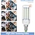 cheap LED Corn Lights-E14/E27 4W 72 LEDs LED Bulb Corn Light 12V Low Voltage Solar-powered Light Bulbs Not Dimmable 3000K 6000K 400LM (4Pcs)
