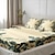 abordables Sábanas y funda de almohada-Floral Spring Pattern Fitted Sheet Set Ultra Soft Breathable Silky Bed Sheets Deep Pocket 100% Cotton Bedding Sheets 3 Piece Queen King Size