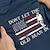 cheap Men&#039;s Henley T Shirt-Dont Let the Old Man In American Flag Men&#039;s Retro Vintage Casual 3D Print T shirt Tee Henley Shirt Sports Outdoor Holiday Going out T shirt Black Army Green Dark Blue Short Sleeve Henley Shirt Summer
