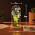 cheap Decorative Lights-Tulip Glass Cover Creative Night Light for Home Bedroom Decor Mother&#039;s Day Valentine&#039;s Day Best Gift Battery Power Birthday Gift for Friends