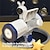 abordables Diversión y deportes al aire libre-Fabricante de burbujas, juguete de baño, suministros para Fiesta EN LA Piscina con forma de telescopio, máquina de espuma de jabón, diseño de conejito espacial