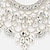 baratos Colares-colares em camadas Strass Mulheres Luxo Borla Multi Camadas Casamento Setor Colar Para Casamento Festa Baile de Formatura