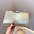 cheap Clutches &amp; Evening Bags-Women&#039;s Evening Bag Clutch Bags Polyester Wedding Party Lightweight Color Block Silver Black Gold