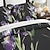 abordables conception exclusive-Ensemble de housse de couette 3 pièces série florale violet noir, ensemble de literie en microfibre parfait pour le cadeau de la fête des mères, super doux pour la peau, longue durée