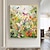 billiga Djurmålningar-handgjord oljemålning canvas väggkonst dekoration modern djur abstrakt fjäril för heminredning rullad ramlös osträckt målning